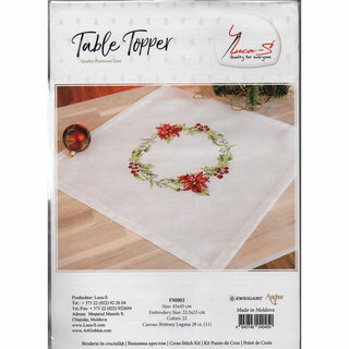 Nappe à broder Poinsettia FM002 Luca-S