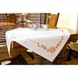 Nappe à broder Fleurs de pommiers FM005 Luca-S