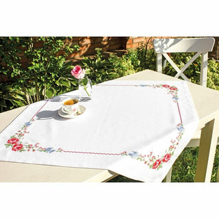 Nappe à broder roses FM006 Luca-S