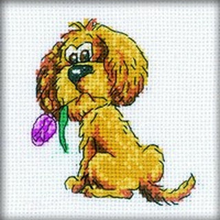 Chien avec une fleur H202 RTO