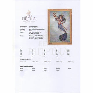Héritière de l Atlantide - BF0715 - Bella Filipina