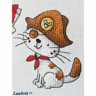 Pirate et son chat D031 LanSvit
