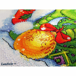 Serpent de Noël D042 LanSvit