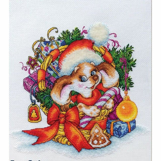 Puppy de Noël D056 LanSvit