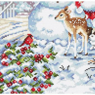 Bonhomme de neige et Père Noël 8015 Letistitch