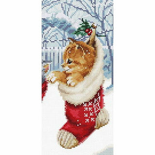 Chatons enneigés 8087 Letistitch