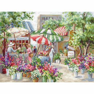 Marché aux fleurs 978 Letistitch