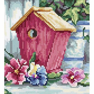 Nichoir fleurie pour oiseaux B2396 Luca-S