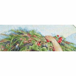 Italienne à la gerbe de fleurs B466 Luca-S