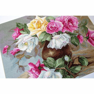 Vase avec des roses B587 Luca-S
