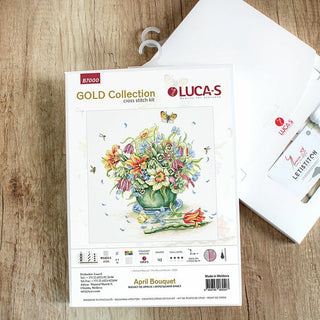 Bouquet d avril B7000 Luca-S Gold Collection