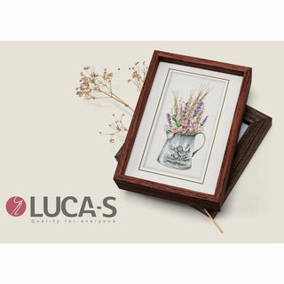 Bouquet de roses avec lavande - B7008 - Luca-S