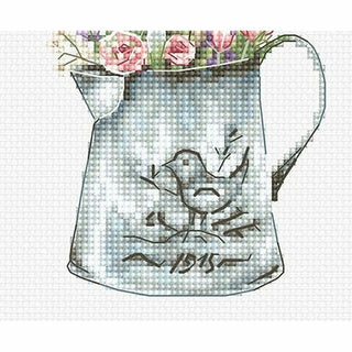 Bouquet de roses avec lavande - B7008 - Luca-S