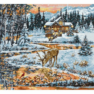 Cabane enneigée BU4022 Luca-S