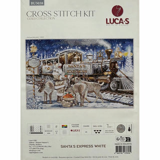 Le Père Noël en blanc BU5038 Luca-S