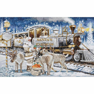 Le Père Noël en blanc BU5038 Luca-S