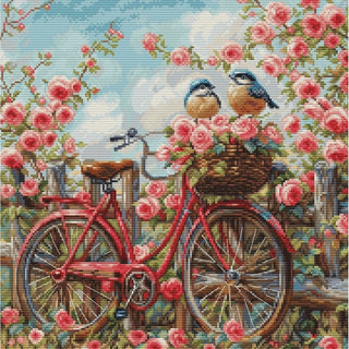 Bicyclette aux roses BU5061 Luca-S