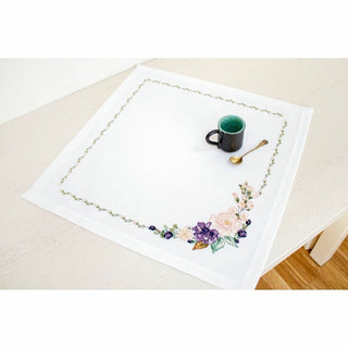 Nappe à broder Roses - FM021 - Luca-S