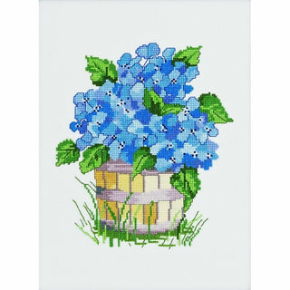 Hortensias - kit lin - 70-2379 - Permin