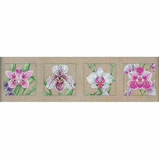 Quatre Orchidées - Toile Lin - 70-5125 Permin