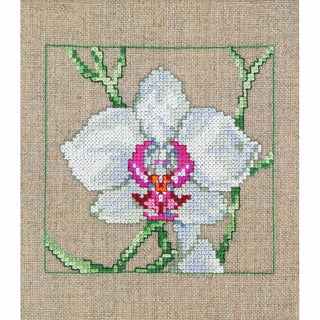 Quatre Orchidées - Toile Lin - 70-5125 Permin