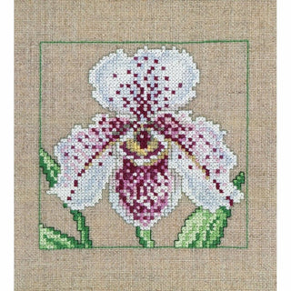 Quatre Orchidées - Toile Lin - 70-5125 Permin