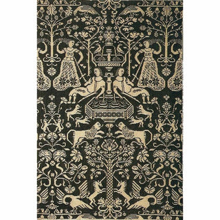 Sampler Tapisserie Murale antique bleu 90-2013