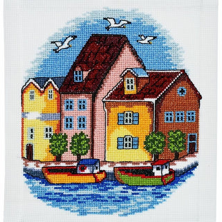 Le port de hafen - kit Aida - 92-2356 - Permin