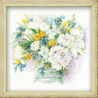 Aquarelle de Pivoines - 1070 - Riolis