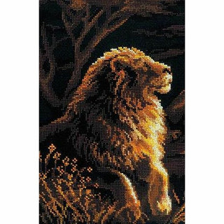 Lions dans la savane - 1142 - Riolis