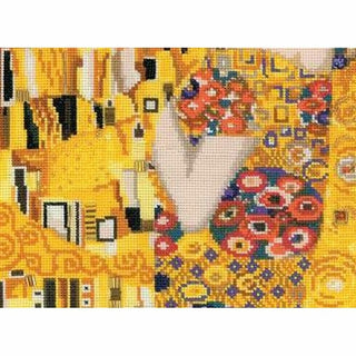 la peinture de G. Klimt le Baiser 1170 Riolis