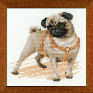 Chien Carlin Pug Dog 1176 Riolis