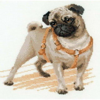 Chien Carlin Pug Dog 1176 Riolis