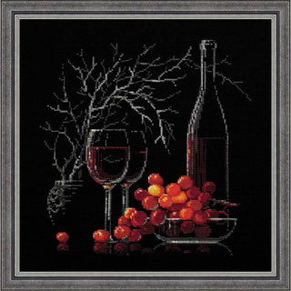 Nature morte raisins 1239 Riolis