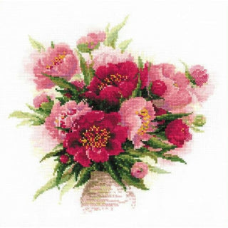 Bouquet de pivoines 1259 RIOLIS