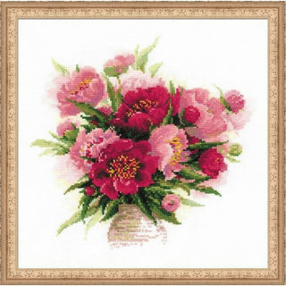 Bouquet de pivoines 1259 RIOLIS