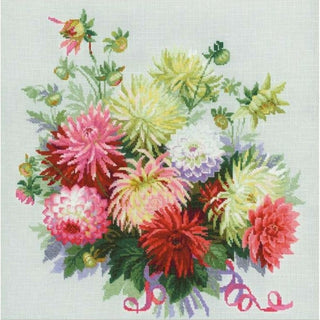 Bouquet de dahlias 1384 Riolis