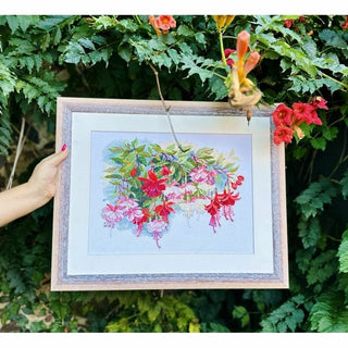 Fleurs de fuchsias 1398 RIOLIS