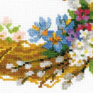 Couronne avec fleurs 1536 Riolis