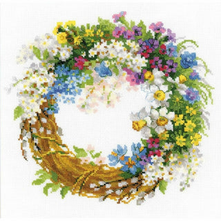 Couronne avec fleurs 1536 Riolis
