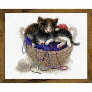 Chatons endormis - 1724 - Riolis