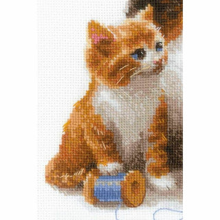 Chat avec des chatons 1811 Riolis