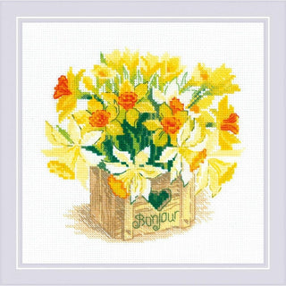 Bouquet de jonquille 1825 Riolis