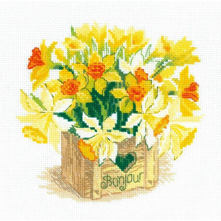 Bouquet de jonquille 1825 Riolis