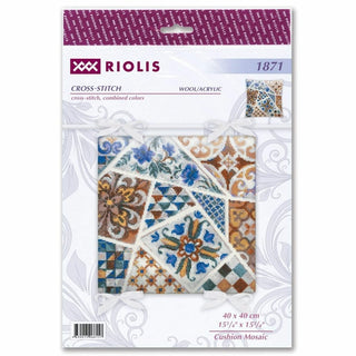 Coussin Mosaic - 1871 - Riolis