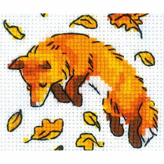 Renards dans les feuilles 1879 Riolis