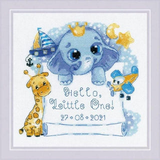 Tableau de naissance petit garçon 1935 Riolis