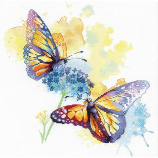 Papillons Vol coloré 1941 Riolis