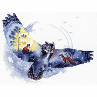 Dans la forêt nocturne 1954 Riolis