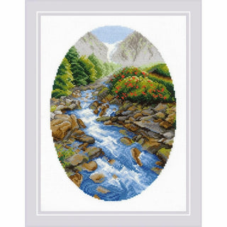 Paysage en amont 1960 Riolis